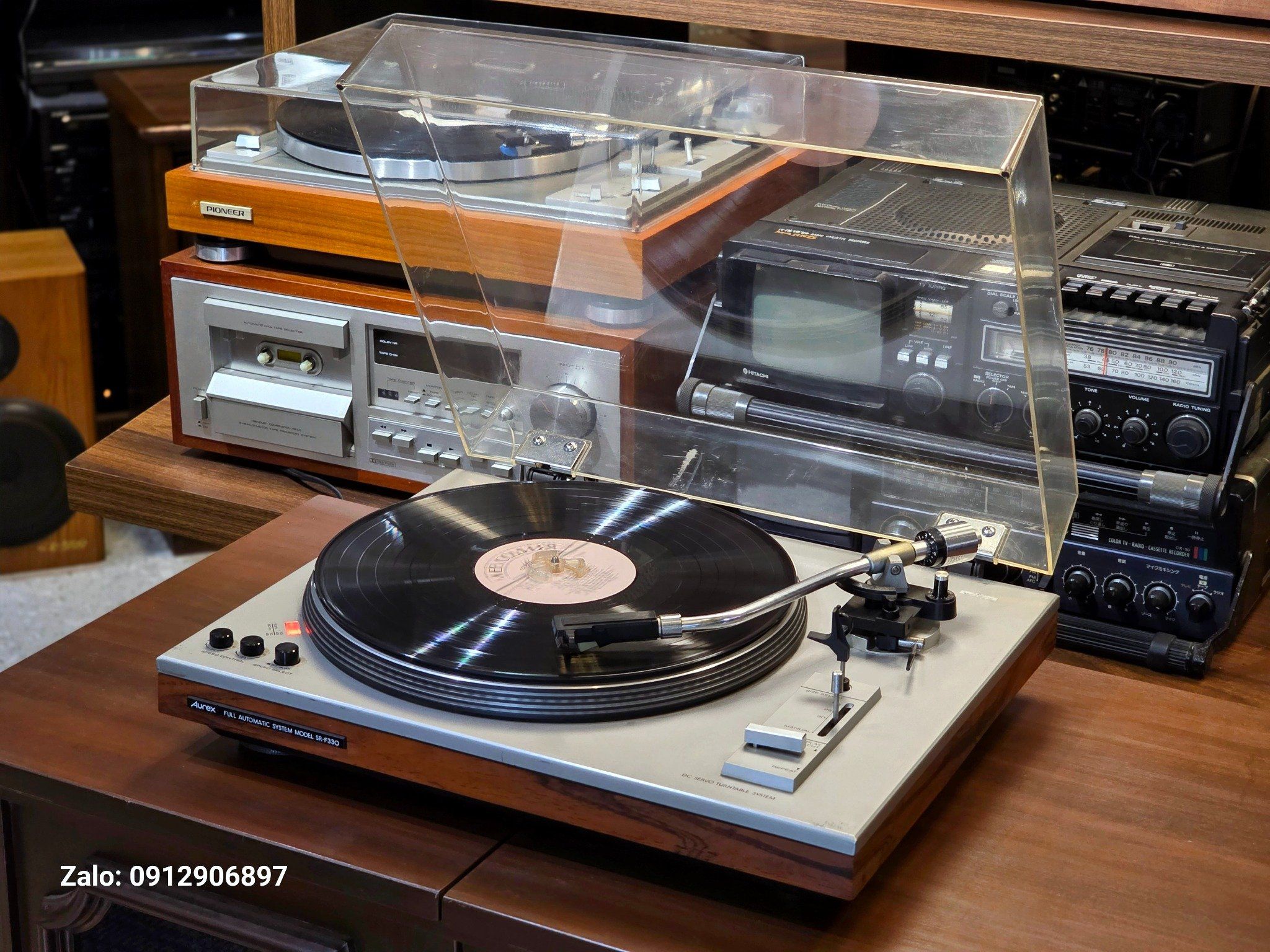 MÂM THAN: AUREX SR F330 TUYỆT TÁC ÂM THANH TỪ 1977