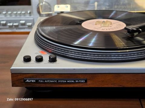  MÂM THAN: AUREX SR F330 TUYỆT TÁC ÂM THANH TỪ 1977 