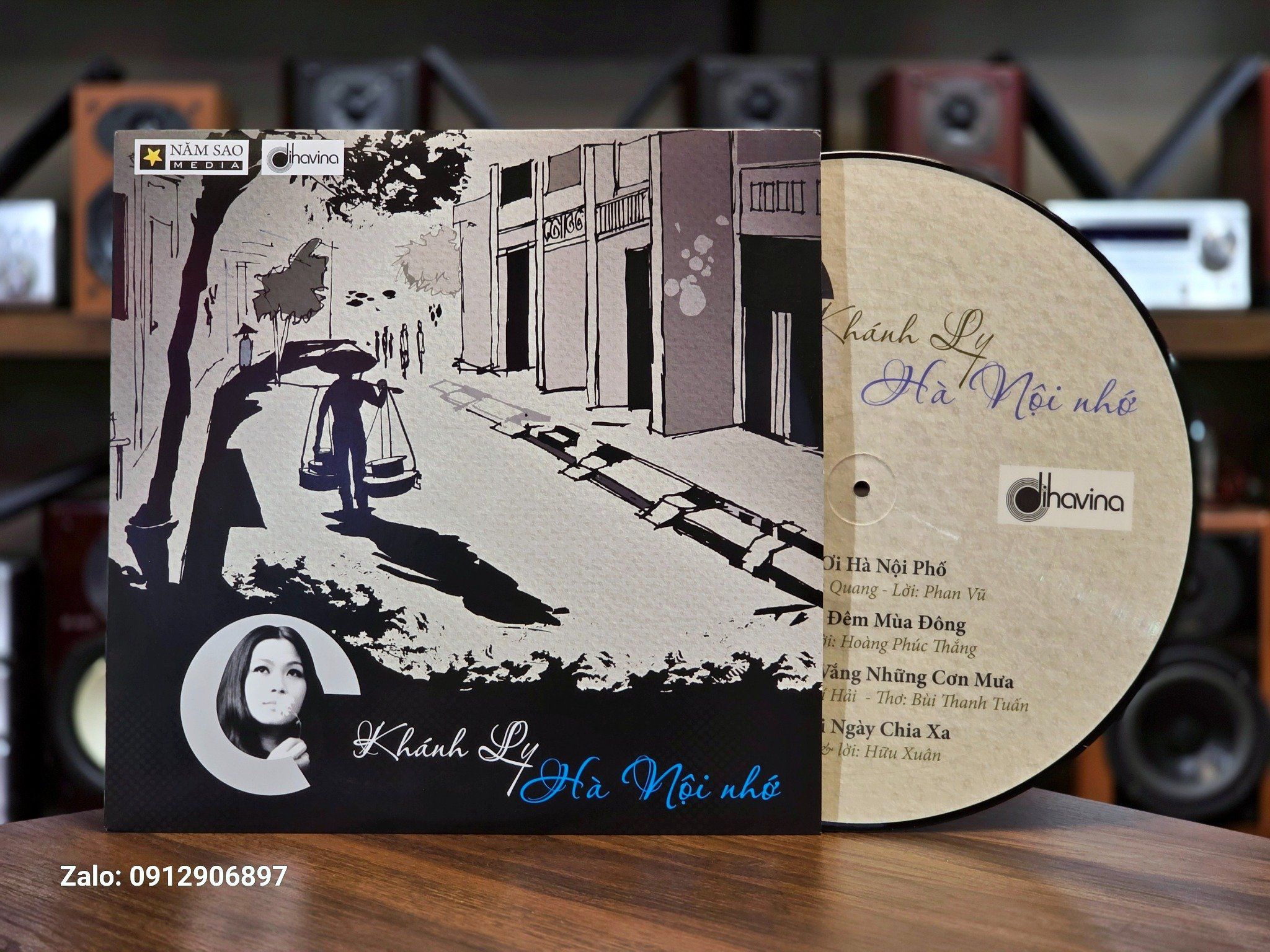 ĐĨA THAN: KHÁNH LY - HÀ NỘI NHỚ (LIMITED)