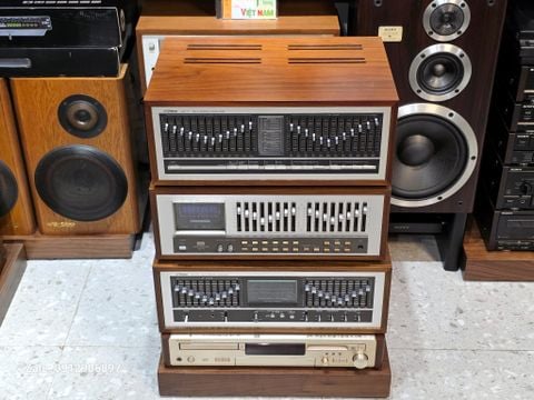  BỘ 3 EQ NHẬT HUYỀN THOẠI: VICTOR SEA 80, SEA 70, SANSUI SE 9 