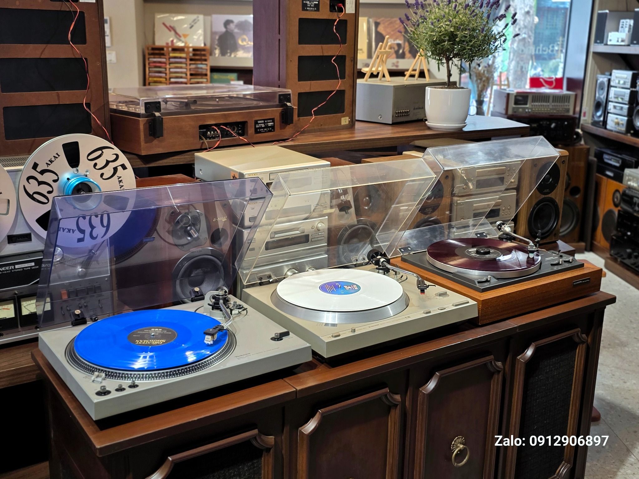 BỘ 3 MÂM THAN NHẬT: TECHNICS, PIONEER, ONKYO