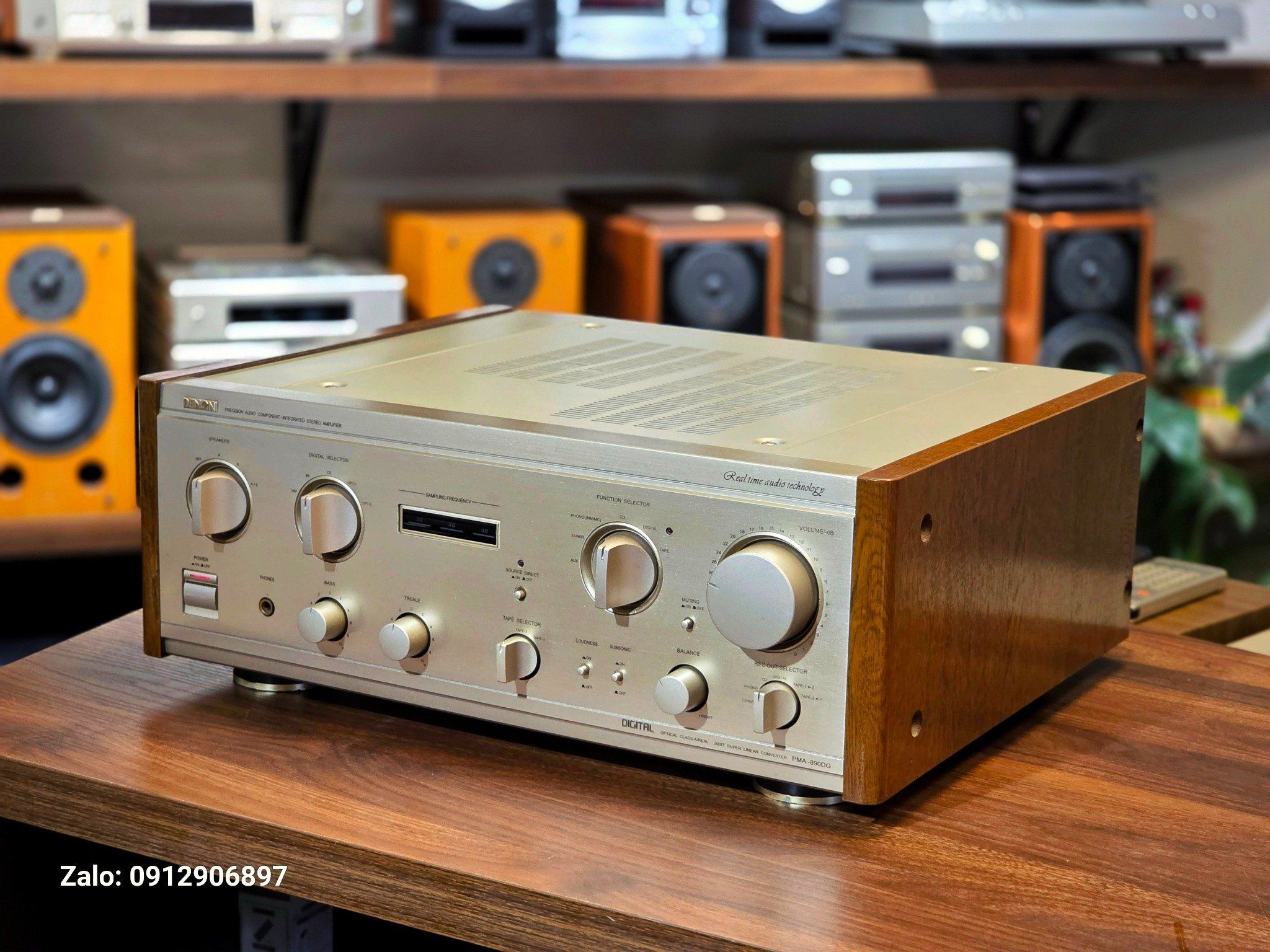 AMPLI NHẬT: DENON PMA 890DG - CHẤT NHẬT TỪ TRONG RA NGOÀI