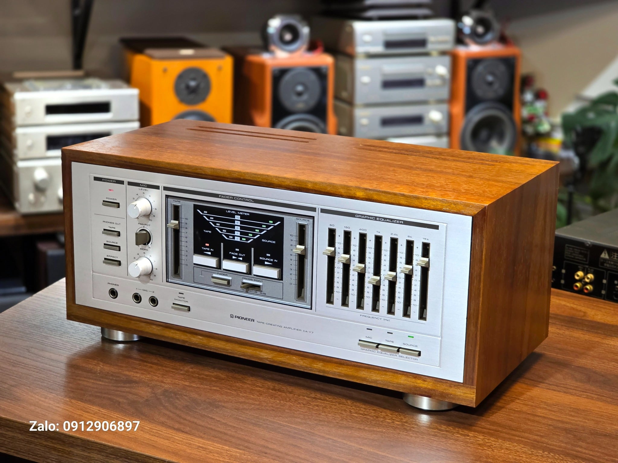 グラフィックイコライザー、CA-Y7 Sold)PIONEER Stereo Graphic