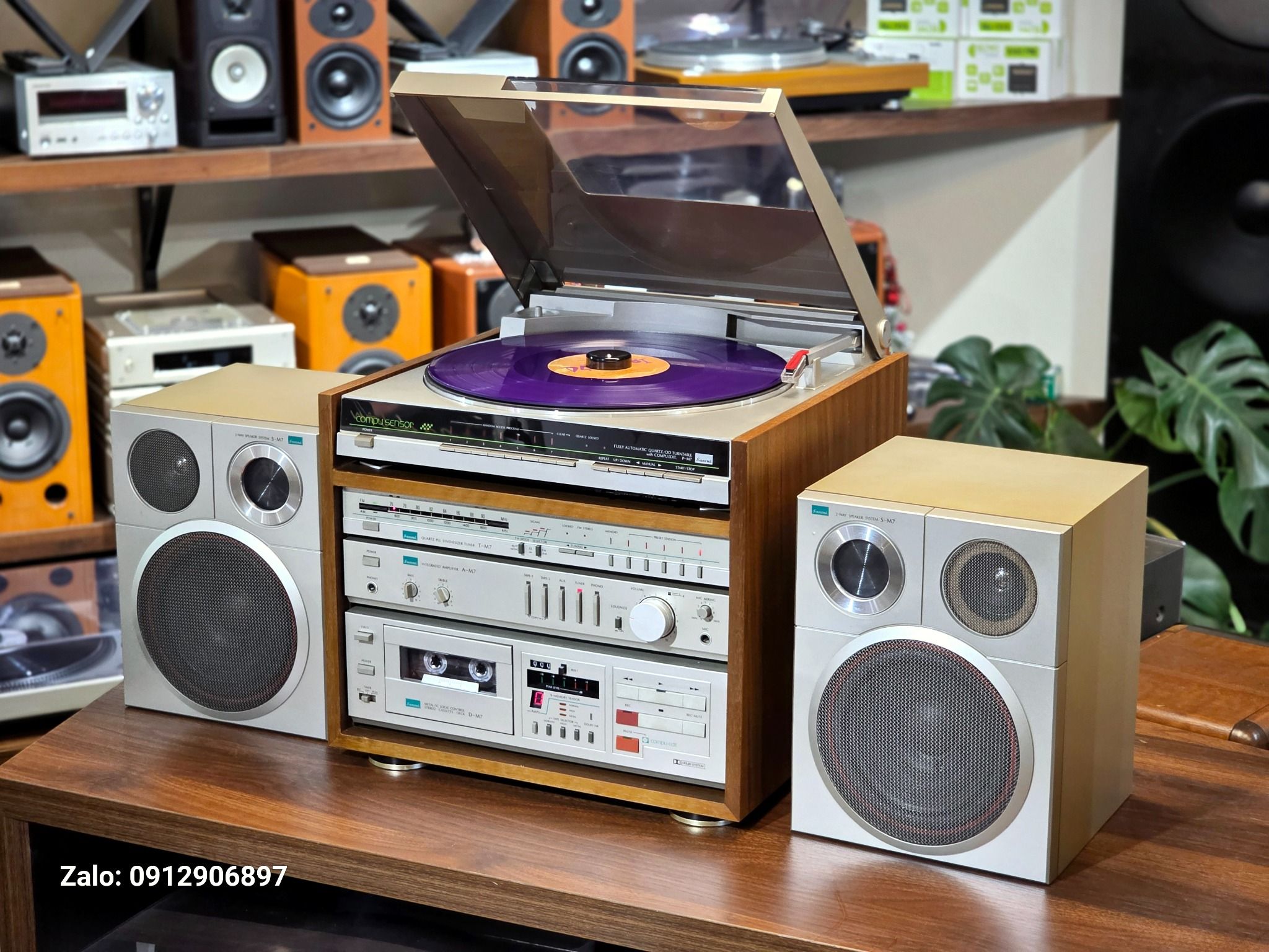 DÀN MÂM THAN NHẬT: SANSUI M7 ĐẸP - ĐỘC - CHẤT
