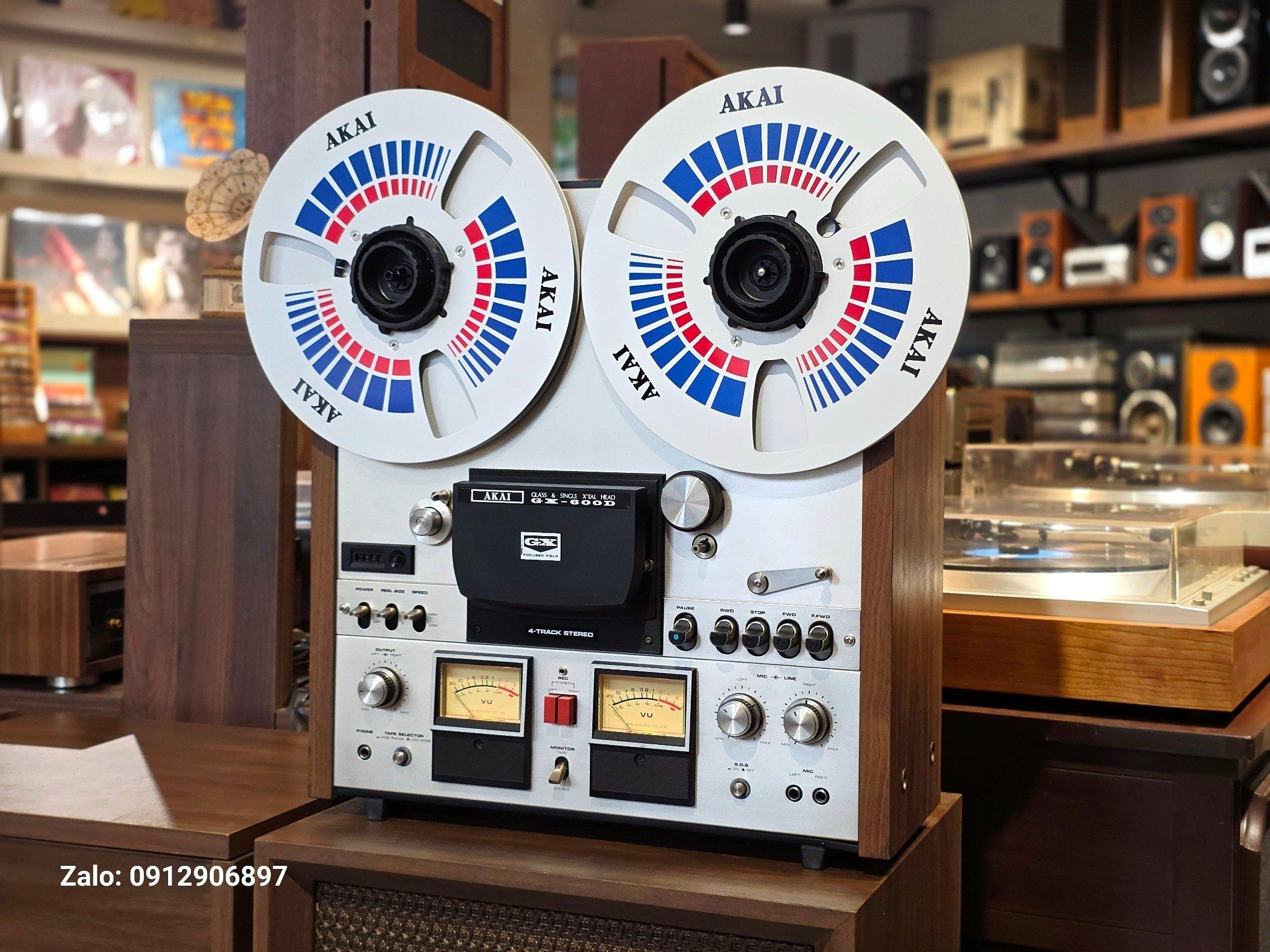 ĐẦU BĂNG CỐI: AKAI GX 600D - MỘT CHIẾC CỐI GẠO CỘI
