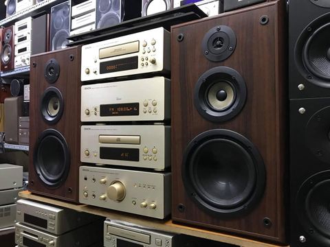  DÀN TRUNG: DENON 77S LOA 3 ĐƯỜNG TIẾNG 