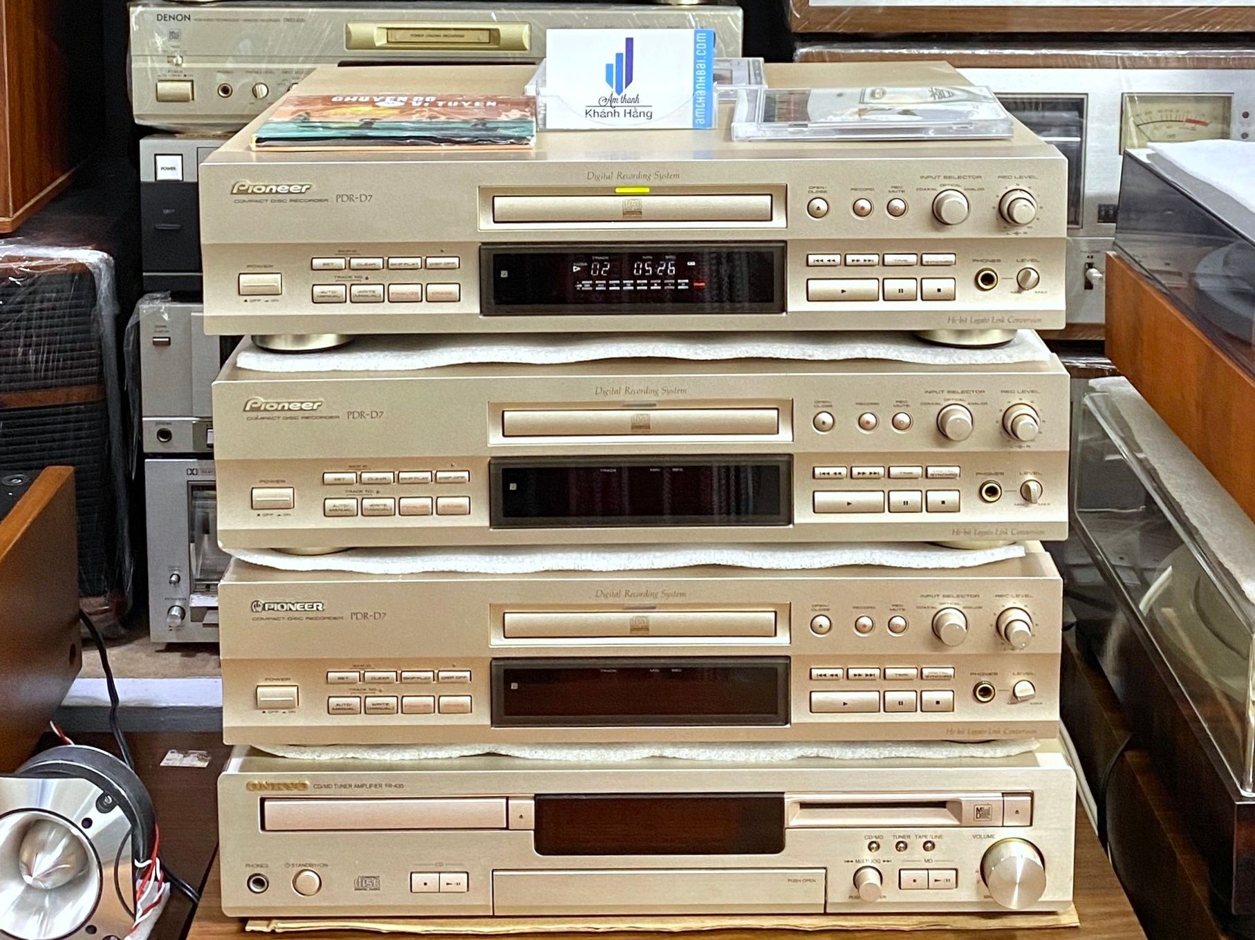PIONEER さかだち パイオニア CDレコーダー PDR-D7 PIONEER さかだち パイオニア CDレコーダー PDR-D7