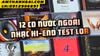 COMBO ĐĨA TEST 18: BỘ 12 CD NHẠC NƯỚC NGOÀI HI-END TEST LOA