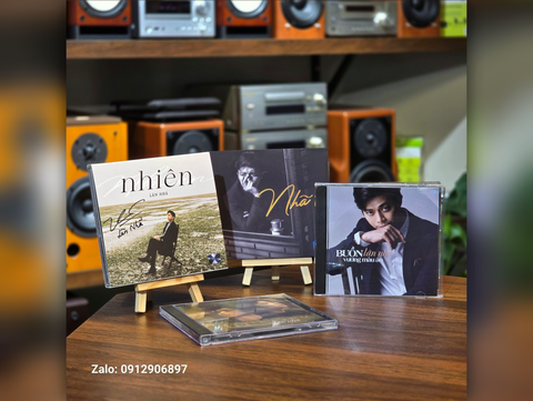  BỘ 4 CD GỐC: LÂN NHÃ - GIỌNG HÁT CỦA NHỮNG TÂM HỒN TINH TẾ 
