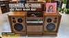 TỦ ĐÀI ĐĨA THAN: TECHNICS SC 1550N DẢI BASS HOÀN HẢO