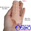 Cặp bao đôn silicone khúc có quay đeo Shi Niuniu mau da gân bi mẫu 1