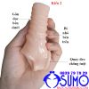 Cặp bao đôn silicone khúc có quay đeo Shi Niuniu mau da gân bi mẫu 1