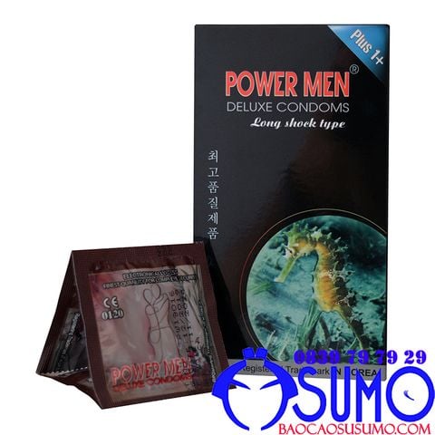 Bao cao su Power men type ca ngua keo dai Shop Sumo Can Tho 0839797929