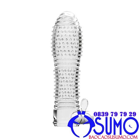 Bao đôn dên silicone Funnyhome sao băng siêu mỏng gai nhám dành cho nam