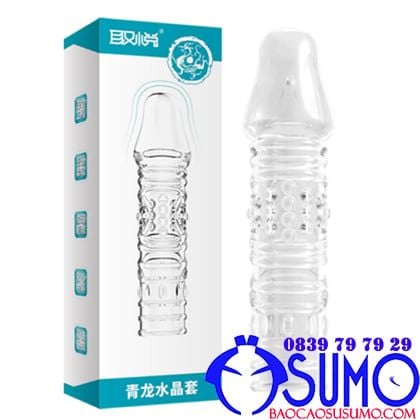 Bao don den silicone Pha le rong xanh sieu mong shop bao cao su sumo 0839797929