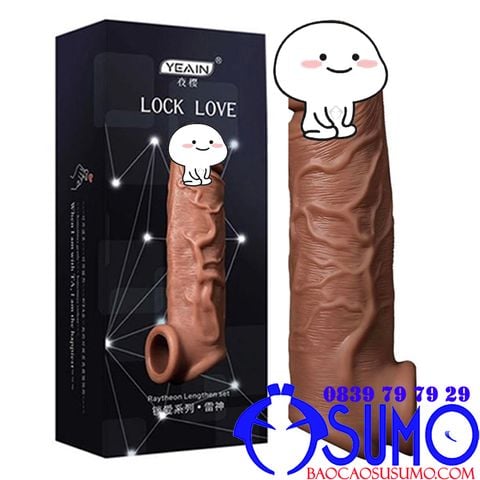 Bao don den silicone quay deo mau da Yeain Lock Love cao cap