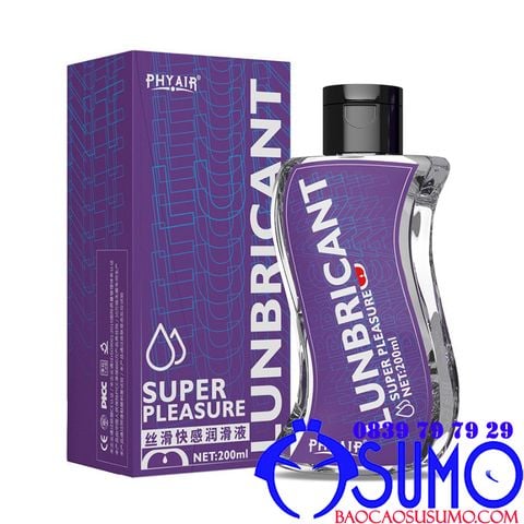 Gel boi tron Phyair sieu dam dac Super Pleasure 200ml sieu tron chinh hang