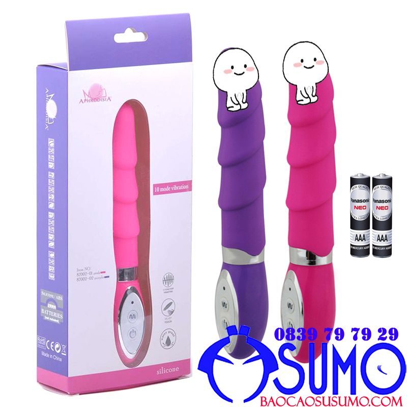 Cây rung dương vật giả Aphrodisia Wild Flirt Dildo Vibe (Howells mẫu 2) 10 chế độ rung