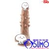 Dương vật giả silicone gai gắn tường đế hít không rung giá tốt cho nữ