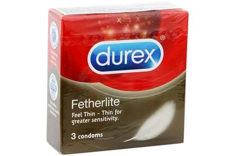 Bao cao su Durex Fetherlite siêu mỏng hộp 3 cái (Lông gà)- Shop bao cao su Sumo Cần Thơ, Điện thoại/Zalo/Viber: 0839797929 