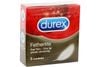 Bao cao su Durex Fetherlite siêu mỏng trơn hộp 3 cái