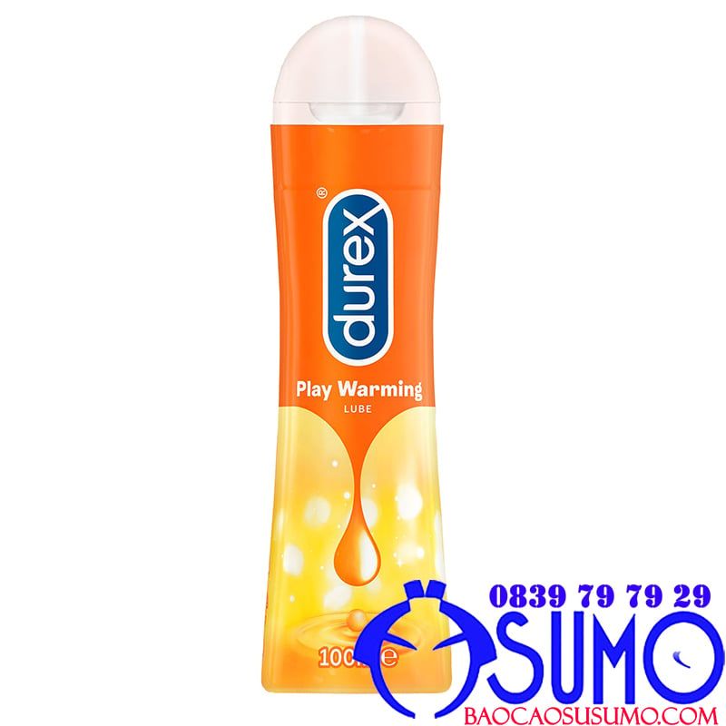 Gel bôi trơn Durex Play Warming 100ml ấm áp chính hãng dành cho nữ