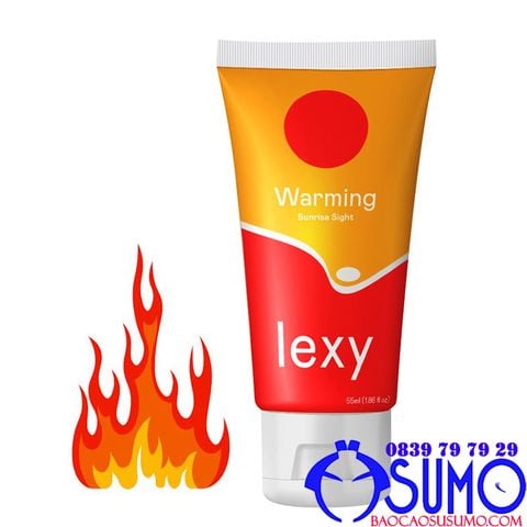 Gel boi tron Lexy Warming am ap  55ml chinh hang  Sumo Can Tho 