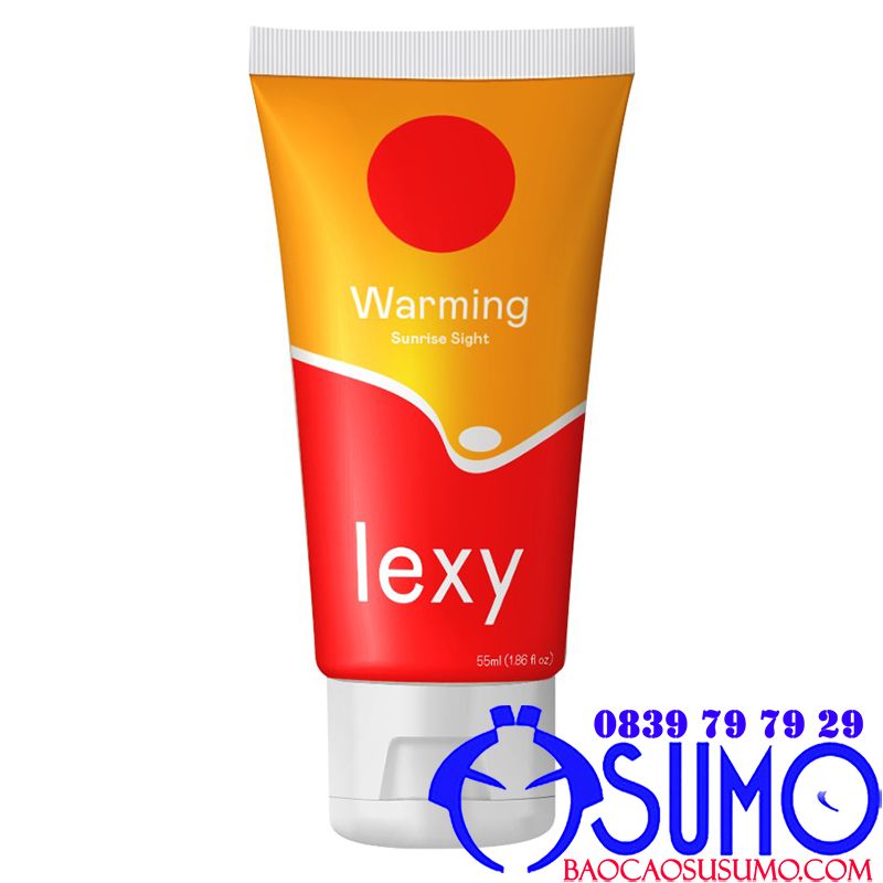 Gel bôi trơn Lexy Warming ấm áp chai 55ml chính hãng