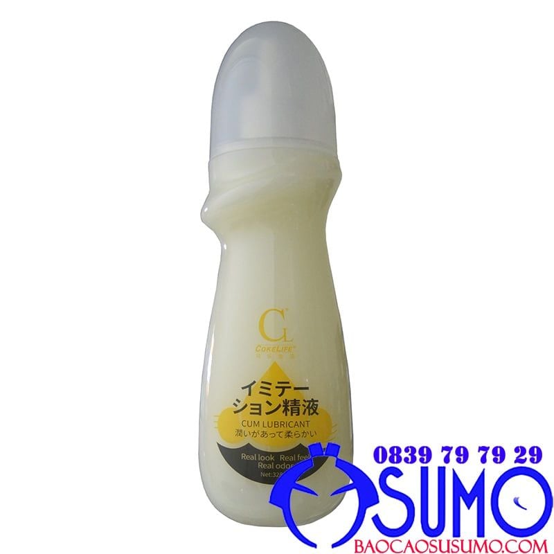 Gel bôi trơn đậm đặc tinh trùng Cokelife 328ml không mùi chính hãng