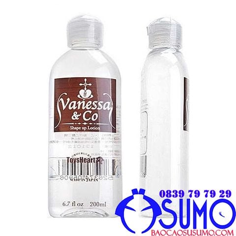 Gel boi tron Vanessa&Co 200ml goc nuoc Shop bao cao su Sumo Can Tho 0839797929