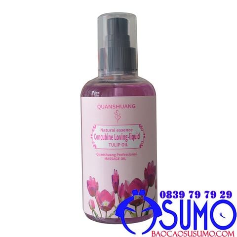 Gel massage toan than Quanshuang Tulip Oil 220ml