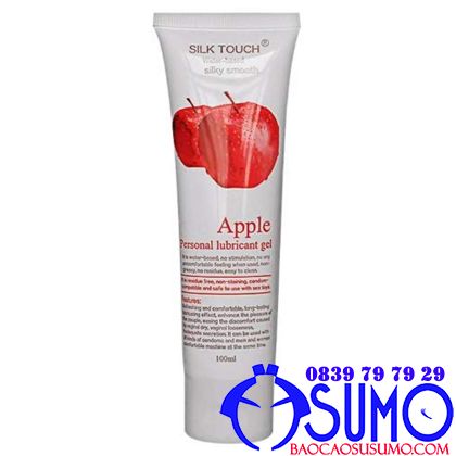 Gel boi tron Silk Touch Apple huong tao thom mat chai 100ml- Shop bao cao su Sumo Can Tho 0839797929