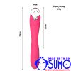 Dương vật giả DV1 silicone cao cấp 30 chế độ rung pin sạc dành cho nữ