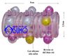 Vòng đôn dên khúc 5cm siêu gai bi silicone