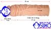 Bao đôn dên silicone cao cấp Max-Man trơn dài thêm 5cm dành cho nam mẫu 1
