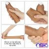 Bao đôn dên silicone cao cấp Lovetoy không tuột quy đầu dài thêm 38mm màu da nâu sậm