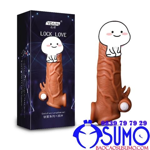 Bao don den silicone Yeain Lock Love God of War co rung sieu mem chinh hang