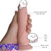 Dương vật giả cao cấp Lovetoy Sliding-Skin 8inch đế hít không rung màu da chính hãng