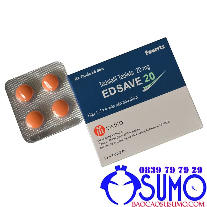 Thuốc ADSAVE 20 hỗ trợ cương dương dành cho nam giới