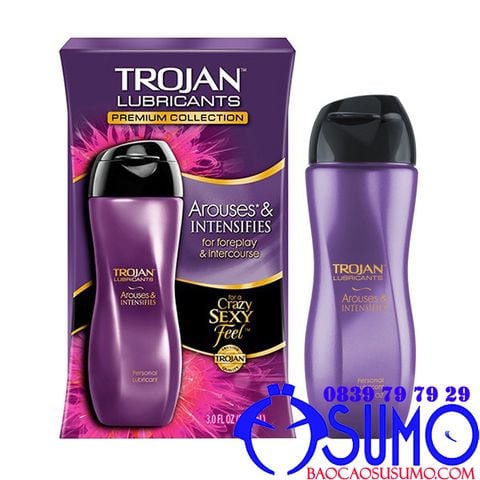 Gel bôi trơn cao cấp Trojan Lubricants Premium 88.7ml tím dành cho nữ