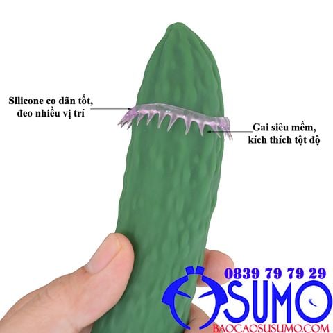 Vong mat troi silicone deo duong vat danh cho nam sieu mem 