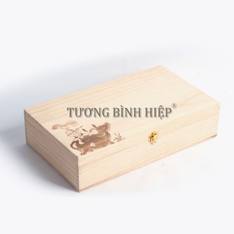  Hộp đựng trà bằng gỗ 