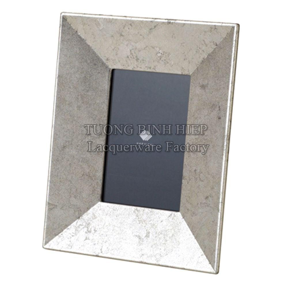 Silver leaf photo frames