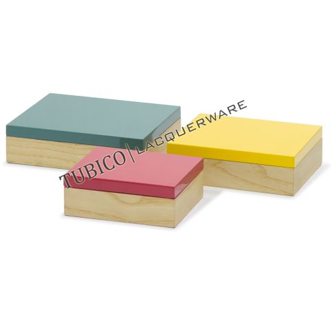  Lacquer storage box (set of 3) 
