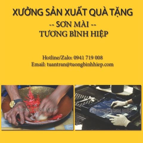  quà tặng sơn mài doanh nghiệp - xưởng sản xuất quà tặng sơn mài tương bình hiệp 