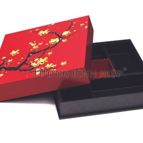  hộp mứt sơn mài - xưởng sản xuất hộp mứt sơn mài tương bình hiệp 