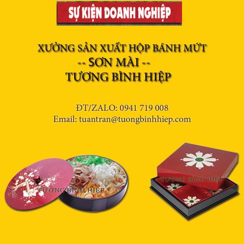  hộp mứt tết sơn mài - công ty sản xuất sơn mài tương bình hiệp 