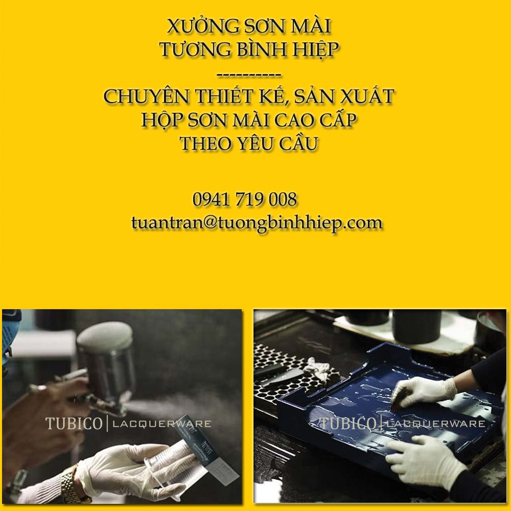 hộp sơn mài - công ty sản xuất hộp sơn mài tương bình hiệp