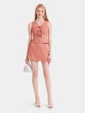  Váy skort cơ bản kẻ sọc 