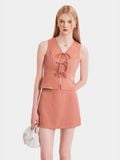  Váy skort cơ bản kẻ sọc 